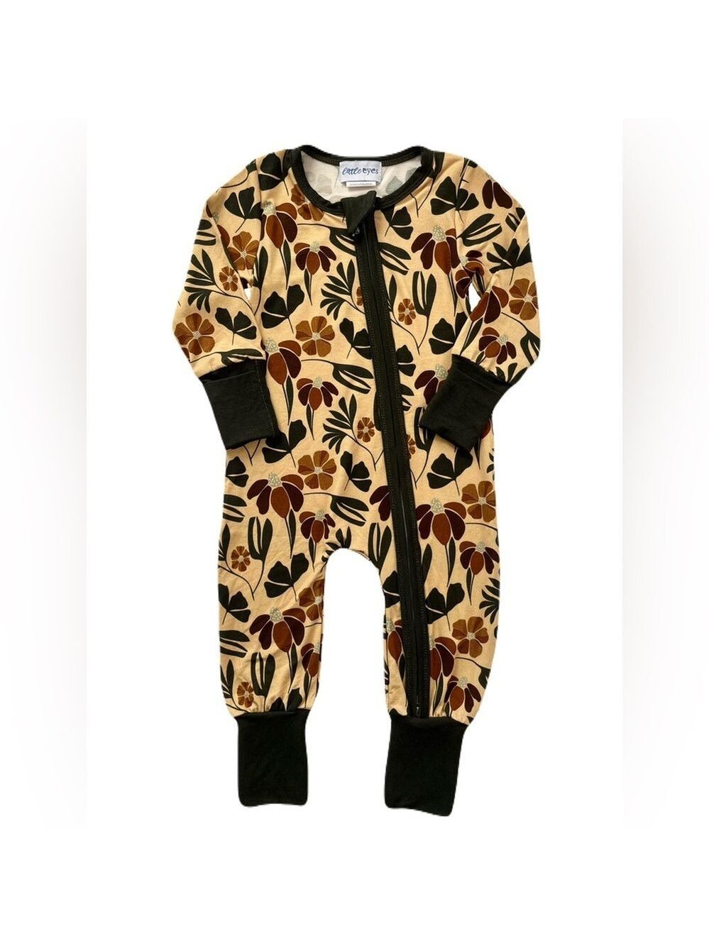 Little‎ Eyes Prairie Floral Bamboo Zippy- Old Style Zipper Cover